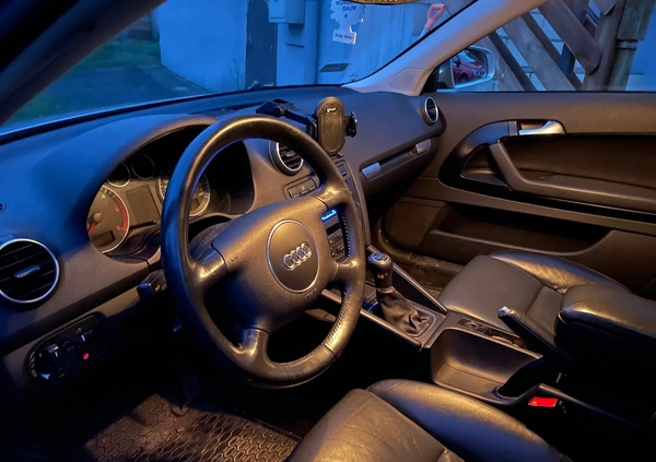 Audi A3 cena 11900 przebieg: 263452, rok produkcji 2003 z Tczew małe 277